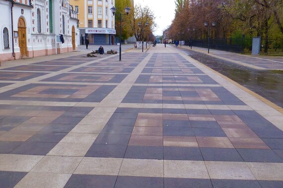 Цена на укладку тротуарной плитки